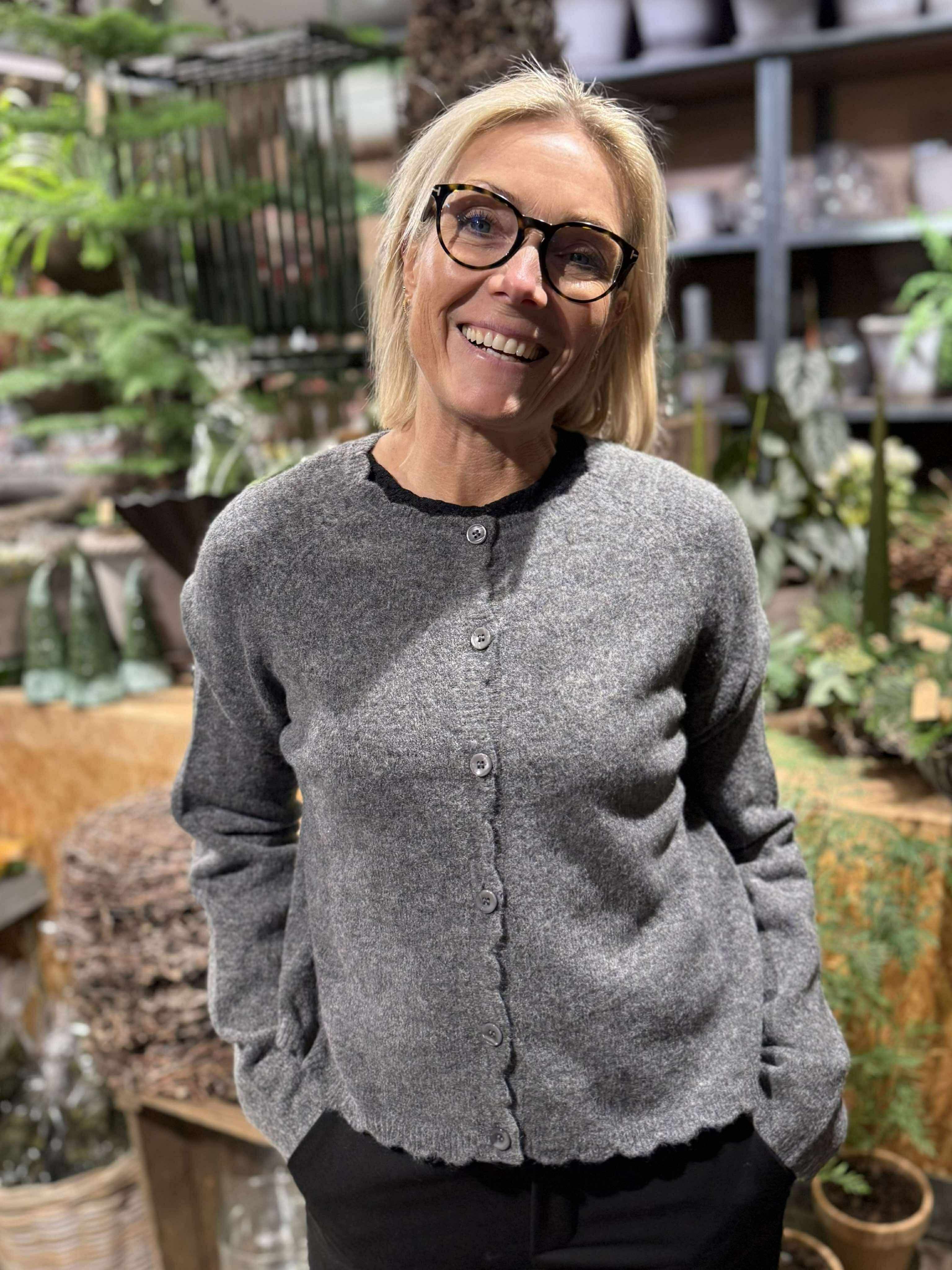 PCRATH Pullover - Medium Grey Melange